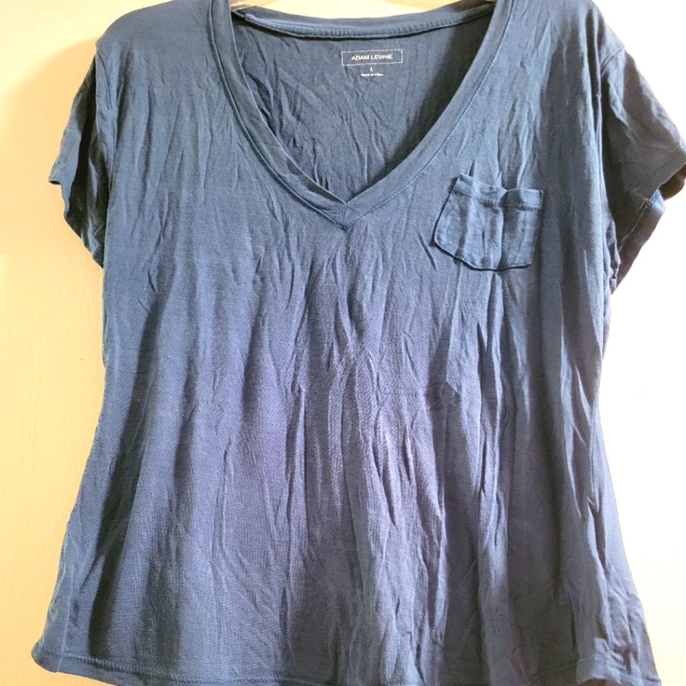 Adam Levine Top in Dark Green